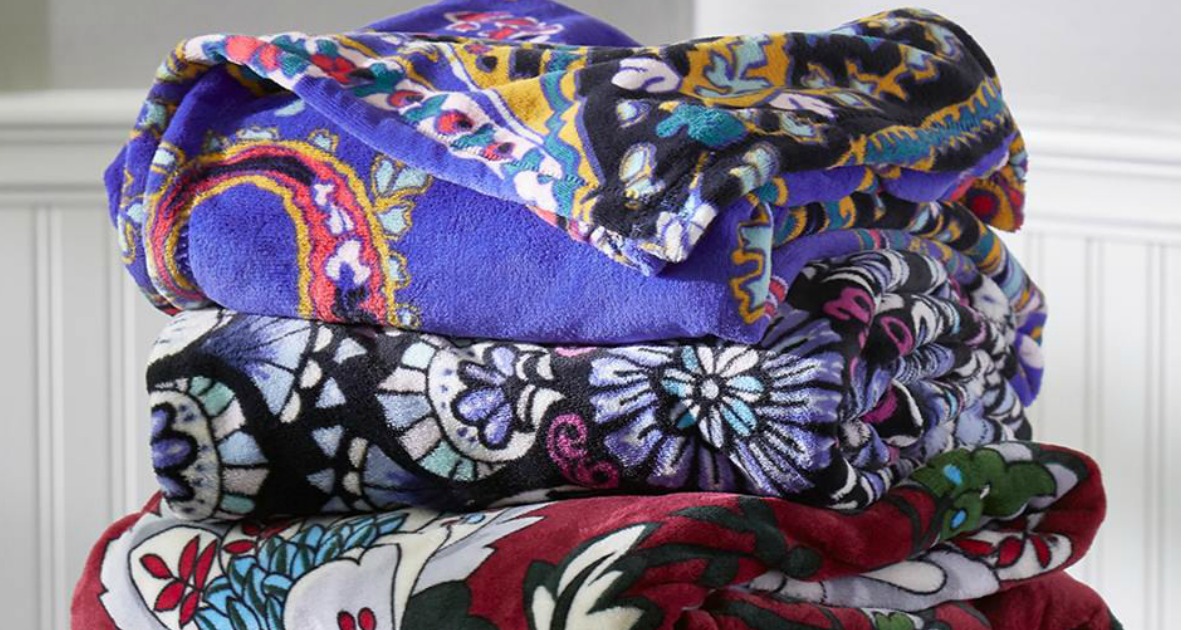 Extra 30% Off Vera Bradley Online Outlet | Score Blankets from $13.65 ...