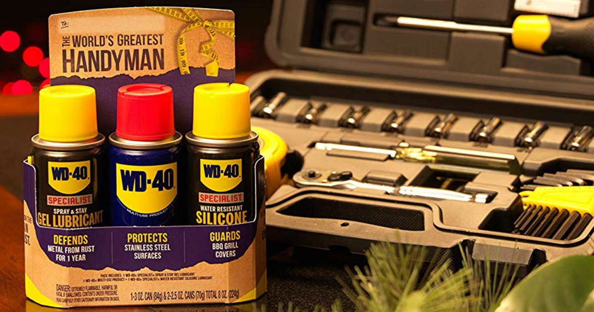 WD-40 Gift Pack Possibly Only $2.49 at Lowe's (Regularly $10)