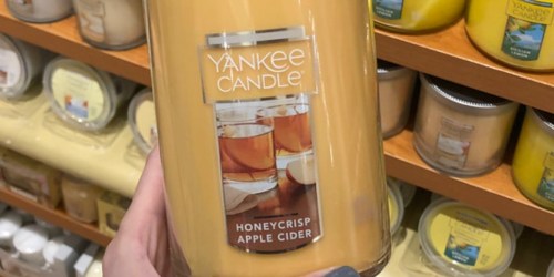 Amazon: Yankee Candle Large Jar Candle Only $10.99 Shipped (Regularly $28)