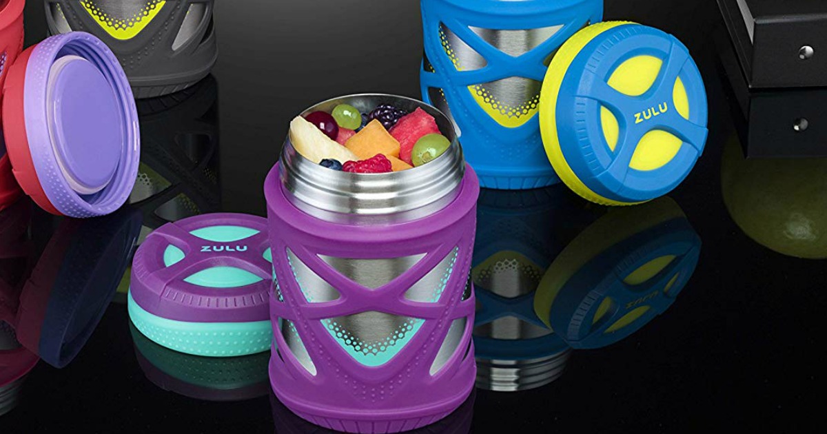 Zulu Kids Stainless Steel Water Bottle AND Food Jar Set Only $9.91