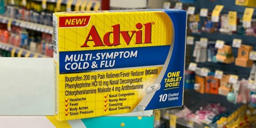 Better Than FREE Advil Cold & Flu After Walgreens Rewards & Cash Back