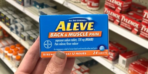 High Value Aleve Coupons = Pain Reliever Only 99¢ at Target