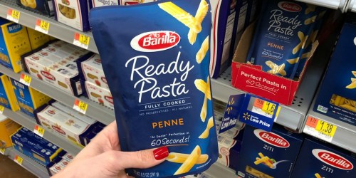 Barilla Ready Pasta Only 68¢ After Cash Back at Walmart