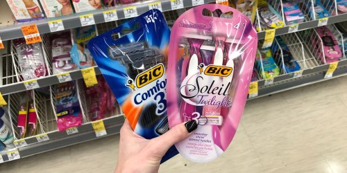 Bic Disposable Razors Only 55¢ Per Pack After Walgreens Rewards