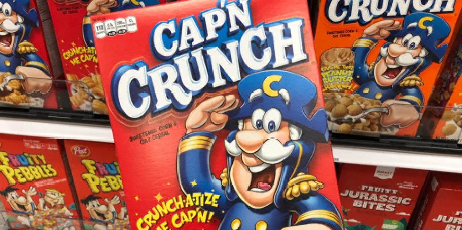 Cap’N Crunch Cereal 4-Pack Only $10.49 Shipped on Amazon