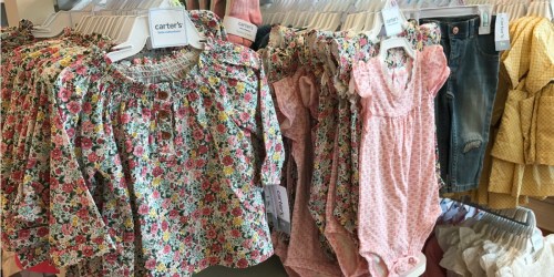 Up to 70% Off Kids Apparel at Carter’s + More