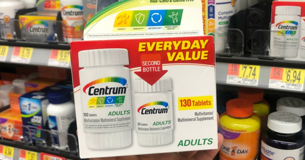 High Value 3 1 Centrum Vitamins Coupon