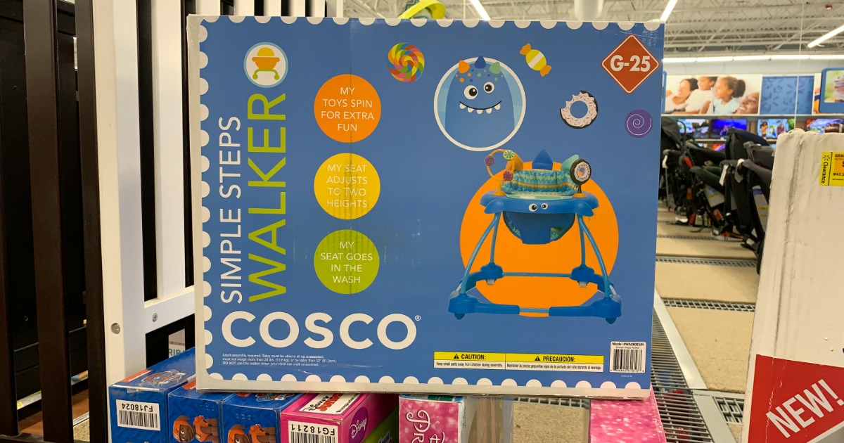 cosco baby walker target
