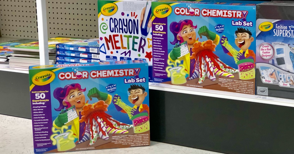 Crayola 43pc Color Chemistry Super Lab Activity Set : Target