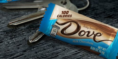 Dove 100 Calories Chocolate Candy Bar 18-Pack Only $7 (Just 39¢ Each) – Ships w/ $25 Amazon Order