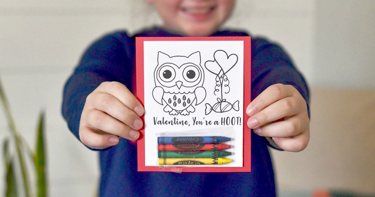 DIY Crayon Valentines