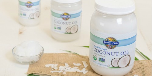 Amazon: 50% Off Garden of Life Organic Coconut Oil, MCT Oil & More + Free Shipping