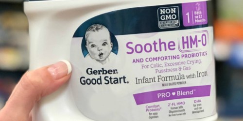 High Value $5/1 Gerber Formula Coupon = BIG Value Size Containers $25.99 After Target Gift Card