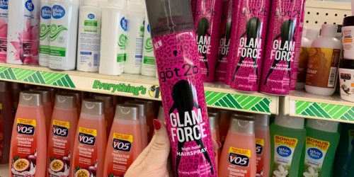 göt2b Glam Force Hairspray Possibly Only $1 at Dollar Tree