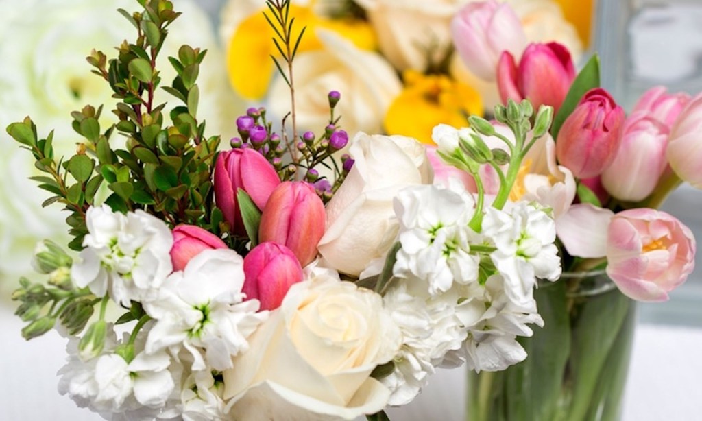 colorful bouquet of florals
