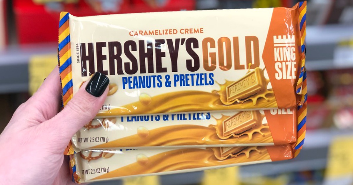 ※キズあり　アンカーホッキング【ペーパーウェイト（ハニーゴールド）】 hersheys-gold-peanuts-and-