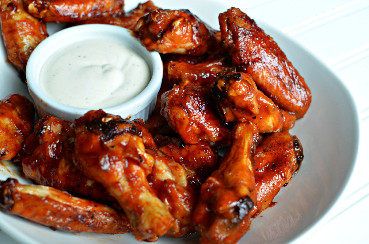 Best Ever Oven-Baked Honey BBQ Chicken Wings | Hip2Save