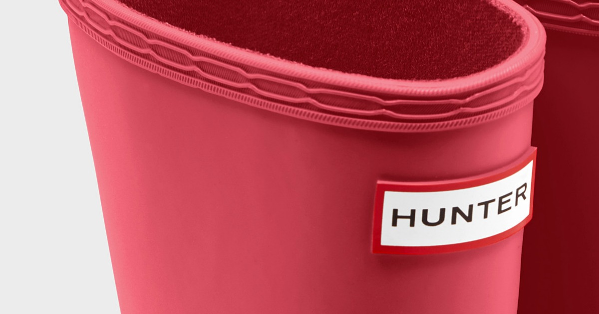 baby blue hunter rain boots