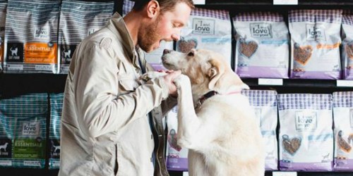 FREE “I and love and you” Naked Essentials Dog Food Sample