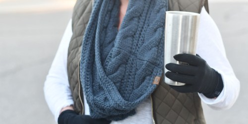 Amazon: Chunky Cable Knit Infinity Scarf Only $5.97 Shipped