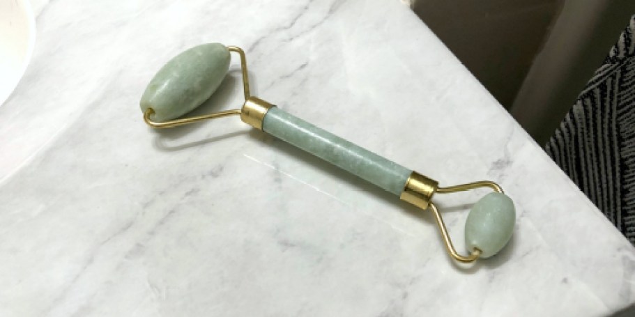 Gua Sha Jade Roller Only $1.86 Shipped on Amazon (Cooling Tip: Freeze It First!)