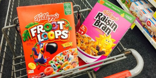 Kellogg’s Cereal Only $1.39 at CVS (Starting January 20th)