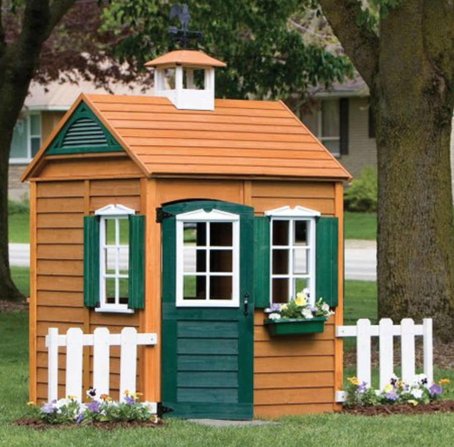 KidKraft Wooden Playhouse Only 374 94 Delivered Regularly 450   Kidkraft 