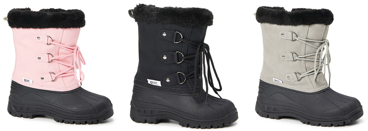 lilly of new york snow boots