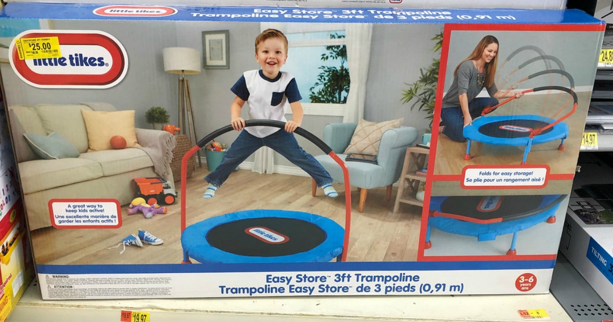 Little Tikes 3 Foot Trampoline Possibly Only 25 At Walmart Regularly 55