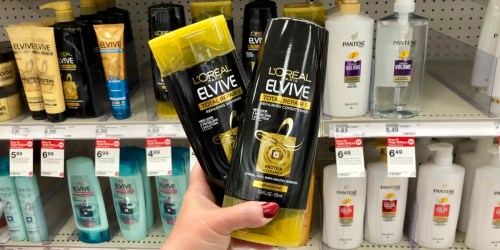 L’Oreal Elvive Shampoo & Conditioner Only 99¢ Each After Target Gift Card