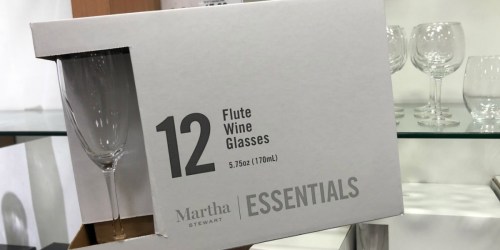 Martha Stewart Essentials 12-Piece Glasses Sets Only $9.99 at Macy’s (Regularly $30)