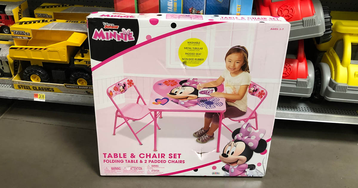 Disney Table & Chairs Playsets Possibly Only $15 (Regularly $35+) at Walmart