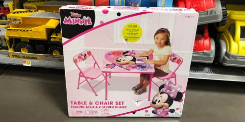 Disney Table & Chairs Playsets Possibly Only $15 (Regularly $35+) at Walmart
