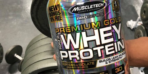 HUGE MuscleTech Cookies & Cream Protein Powder Only $36 Shipped on Amazon (Reg. $65)