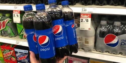 Pepsi & Mountain Dew 6-Pack Bottles Only $1.50 After Target Gift Card