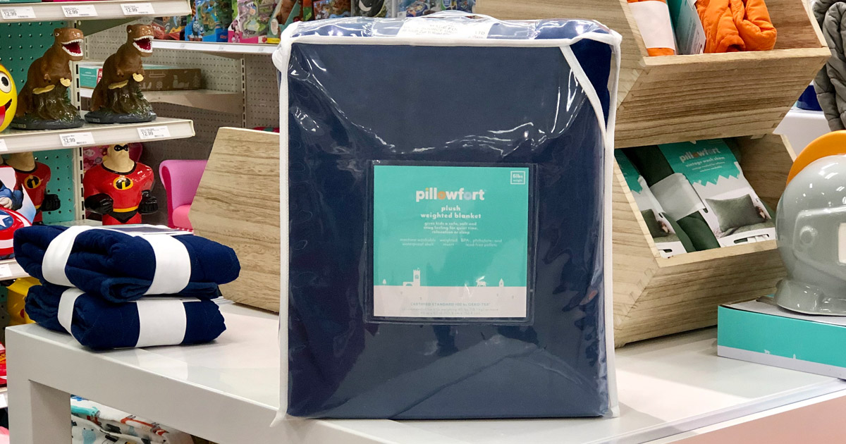 Pillowfort Kids Plush Weighted Blanket Only $34.99 at Target.com (Today