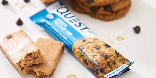 Amazon: Quest Oatmeal Chocolate Chip Bars 12-Pack Only $12.84 Per Box Shipped & More