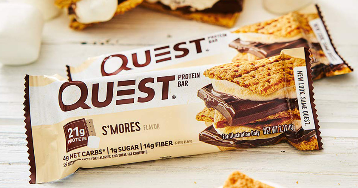 Quest S’Mores Protein Bars 12-Pack Only $16.51 Shipped on Amazon (Reg. $30)