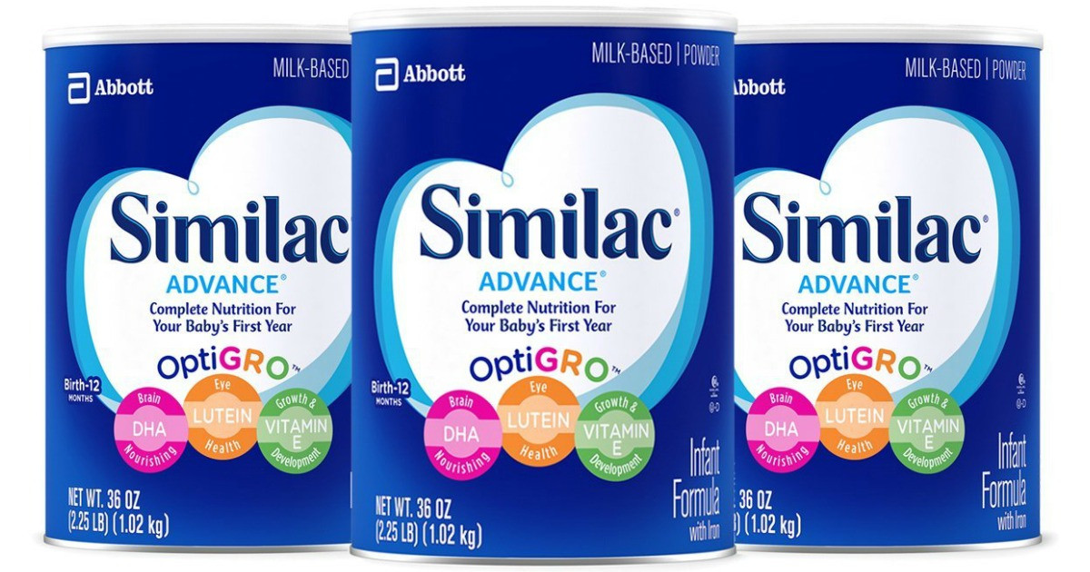 similac advance sensitive formula
