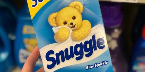 Snuggle Fabric Softener Dryer Sheets 230-Count Only $3.44 Shipped at Amazon