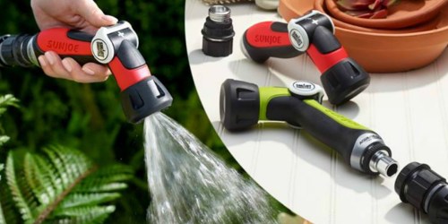 FOUR Sun Joe Hose Nozzles w/ Smart Throttle Control Just $7.48 Shipped (Only $1.87 Each)