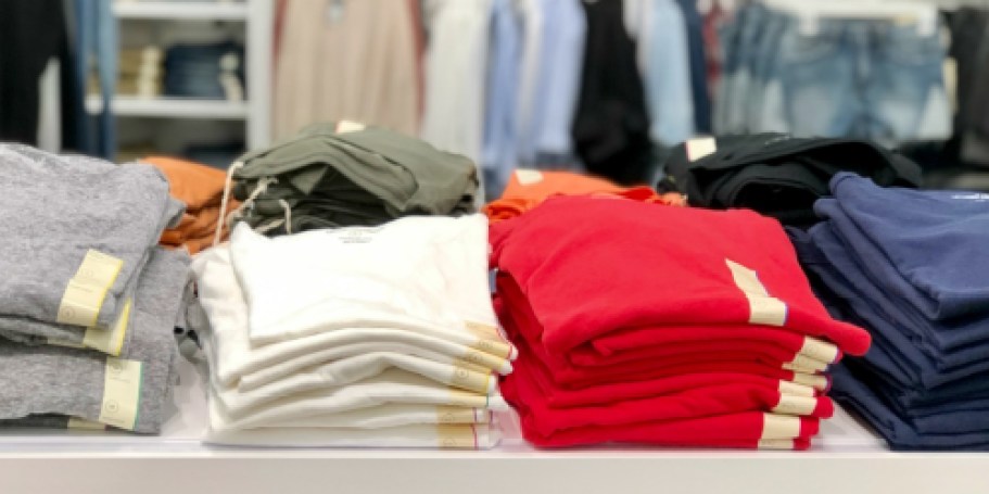 Women’s Basic Tees Just $4.80 at Target