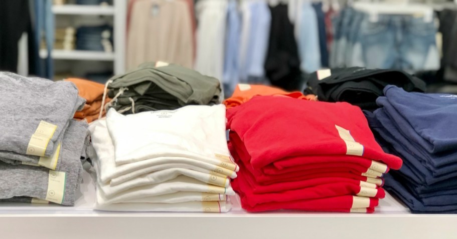 Women’s Basic Tees Just $4.80 at Target
