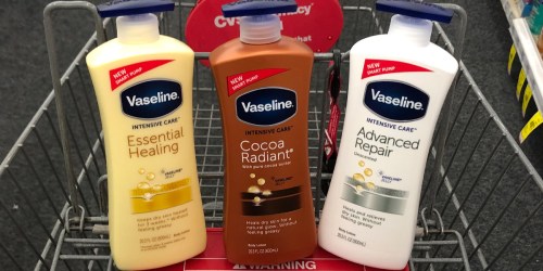 CVS Deal: Vaseline Intensive Care Lotion Large Bottles Only $4.99 (Regularly $8)