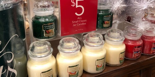 Yankee Candle Small Jar & Tumbler Candles Only $5