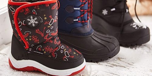 Kids Snow Boots Starting at ONLY $11.99 on Zulily