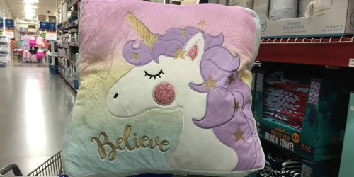 American Kids Sherpa Floor Pillows Only $15.98 at Sam’s Club (Unicorns, Llamas & More)