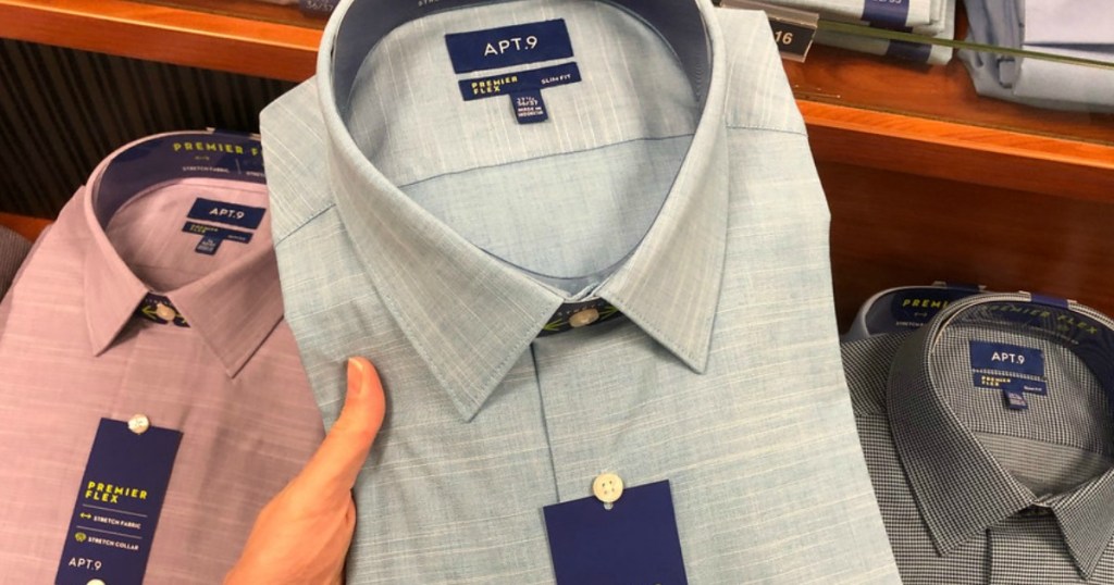 SIX Men's Dress Shirts Only $38.25 at Kohl's (Just $6.38 Each)
