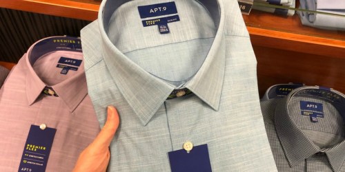 SIX Men’s Dress Shirts Only $38.25 at Kohl’s (Just $6.38 Each)