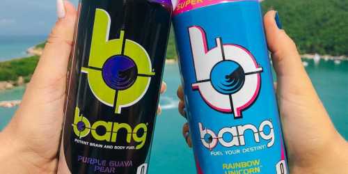 Bang Energy Drinks 12-Pack as Low as Only $15.60 Each Shipped (Just $1.30 Per Drink)